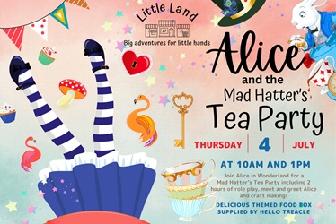 Mad Hatters Tea Party at Little Land