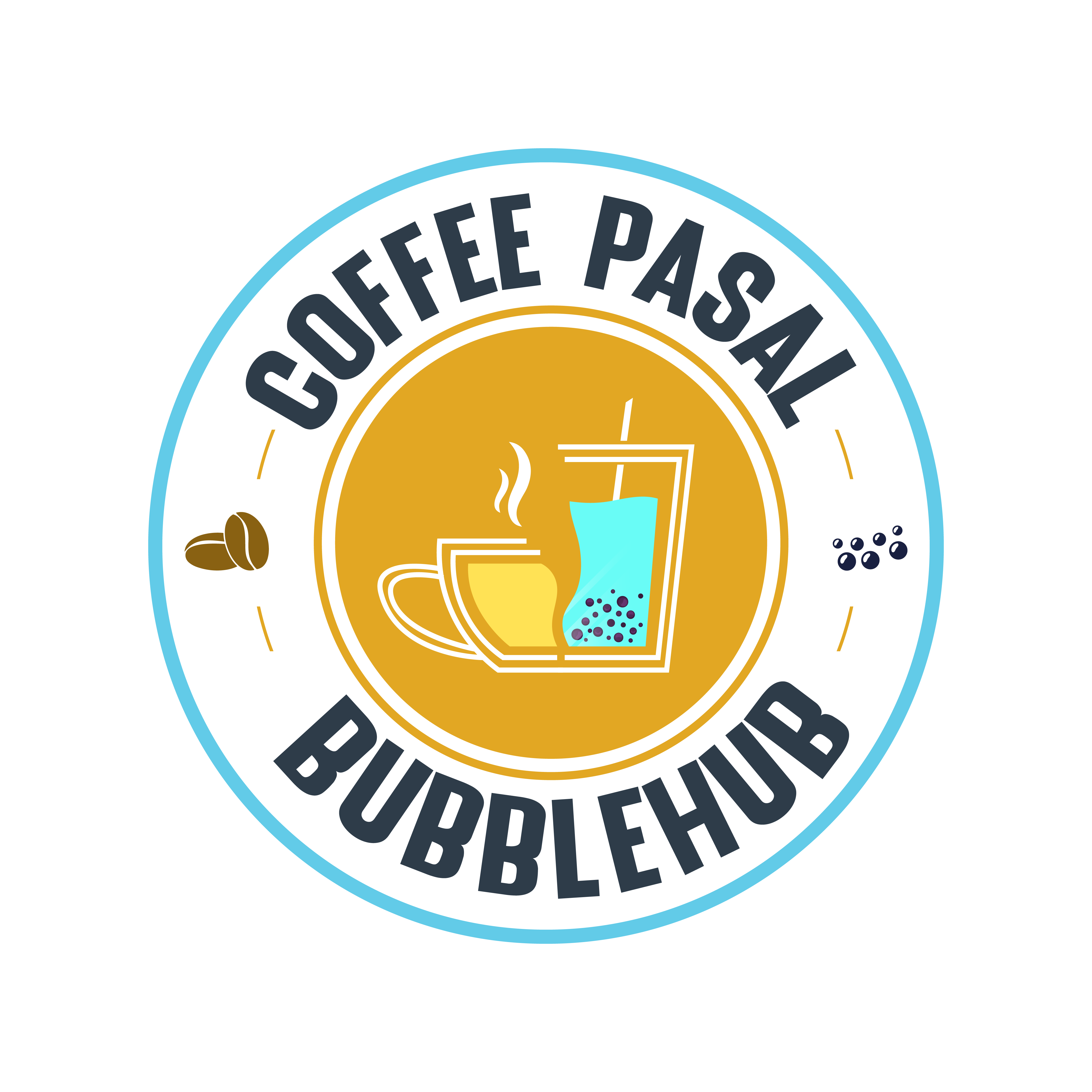 Coffee Passal Bubble Tea Logo