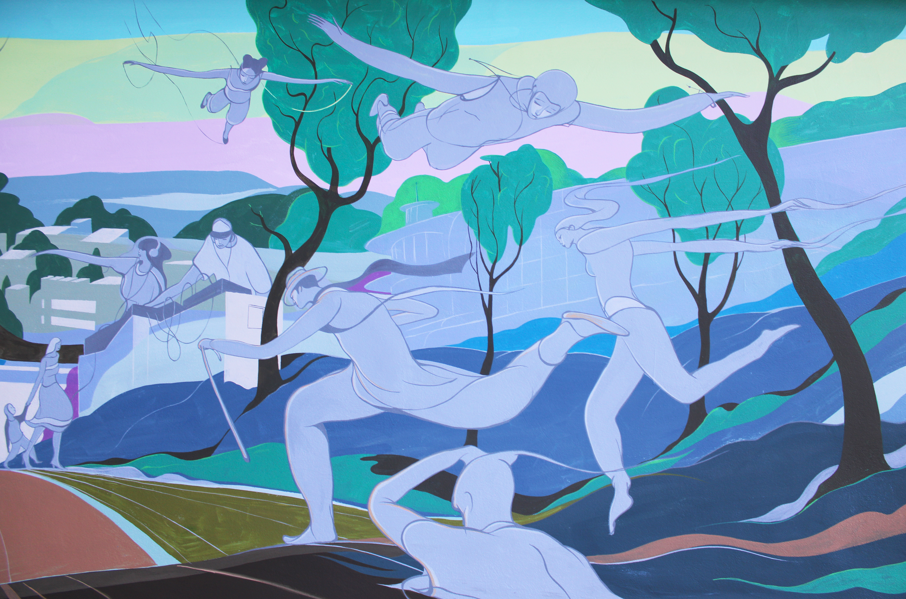 A new mural has joined Ashford’s mural trail!