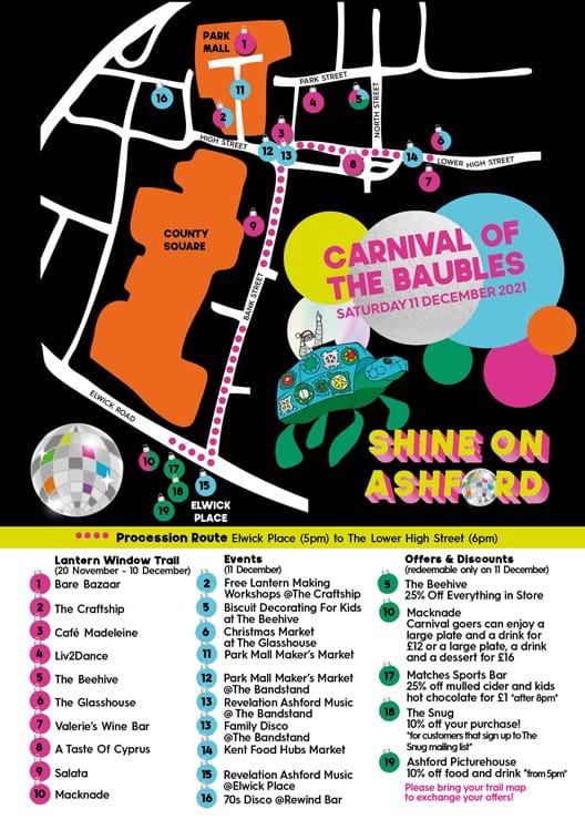 Cob Events Map Flyer
