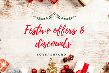 Festive offers & discounts in Ashford Town Centre